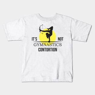 Contortionist Shirt Exercise Taunt Archery Training Gift Kids T-Shirt